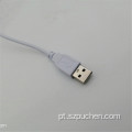 Conector Charging Power Usb Cable Wire Extension 2M